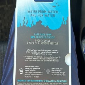 iPhone 11 Pro, black with clear back, lifeproof